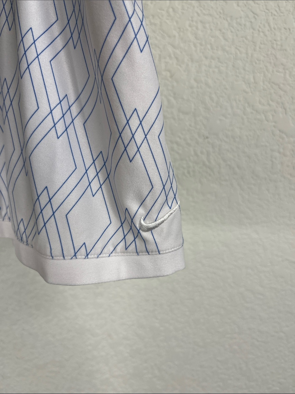 Nike Dri Fit Diagonal Shapes Geometric A Line Tennid Pickleball Golf Mini Skirt - Picture 4 of 9